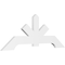 Ekena Millwork Vanguard Architectural Grade PVC Gable Bracket, 72"W x 27"H x 2"D x 6"F, 9/12 Pitch GBP072X27X0206VAN00 - alternate 1